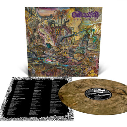 GATECREEPER Deserted - Vinyl LP (tan black orange marble)