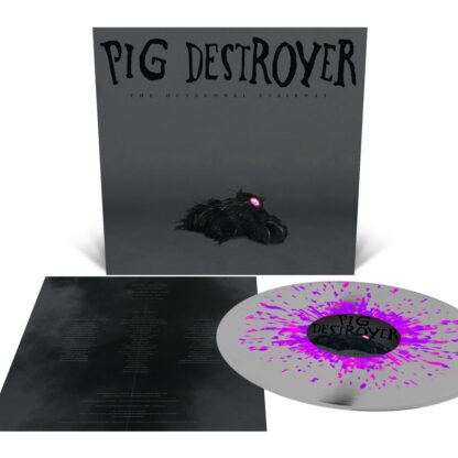 PIG DESTROYER The Octagonal Stairway - Vinyl LP (silver neon magenta neon violet splatter)