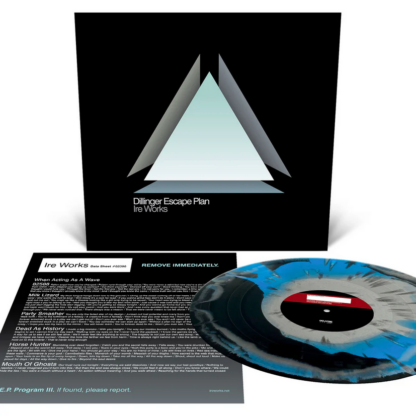 THE DILLINGER ESCAPE PLAN Ire Works - Vinyl LP (black cyan blue metallic silver merge neon magenta white metallic silver splatter)