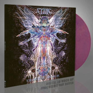 CYNIC Traced in Air - Vinyl (pink purple white marble)