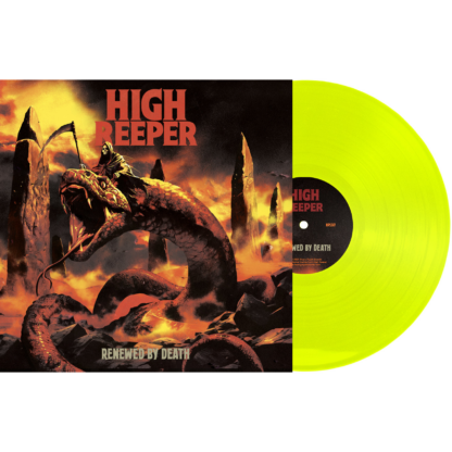 HIGH REEPER Renewed By Death - Vinyl LP (neon yellow)