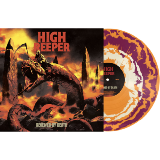 HIGH REEPER Renewed By Death - Vinyl LP (orange pink purple)