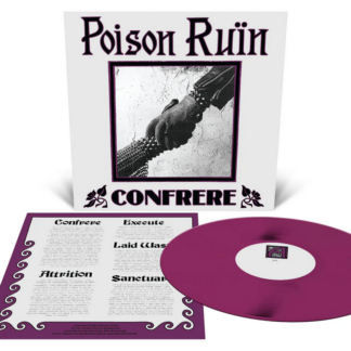 POISON RUIN Confrere - Vinyl LP (deep purple)