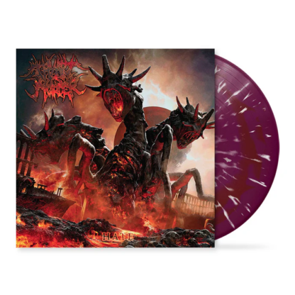 THY ART IS MURDER Hate - Vinyl LP (purple red swirl white splatter)