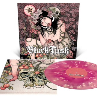 BLACK TUSK Taste The Sin - Vinyl LP (baby pink violet merge bone white splatter)