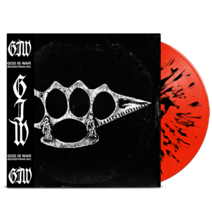 GOD IS WAR Boogeyman Inc. - Vinyl LP (red black splatter)