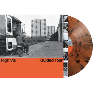 HIGH VIS Guided Tour - Vinyl LP (oriole orange black marble | black)