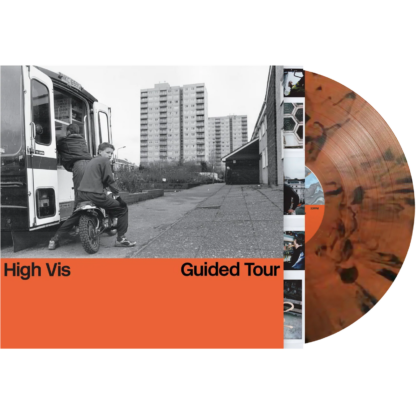 HIGH VIS Guided Tour - Vinyl LP (oriole orange black marble | black)