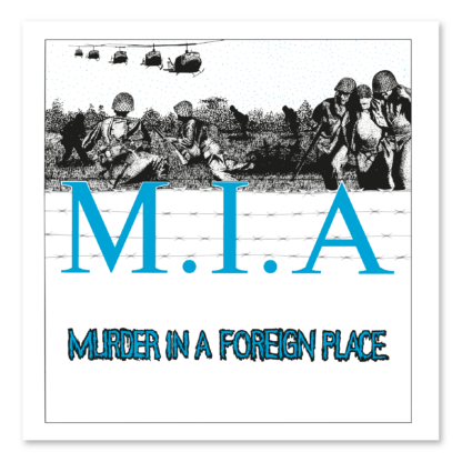 M.I.A. Murder In A Foreign Place - 40th anniversary edition - Vinyl LP (blue)