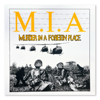 M.I.A. Murder In A Foreign Place - 40th anniversary edition - Vinyl LP (fluorescent orange deluxe handscreened 7)