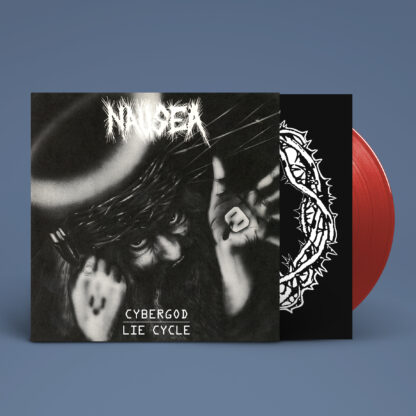 NAUSEA Cybergod / Lie Cycle - Vinyl LP (transparent red)