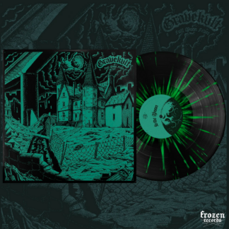 GRAVEKVLT Full Moon Fever - Vinyl LP (black green splatter)