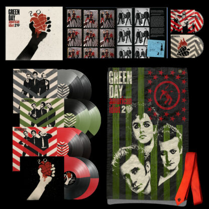 GREEN DAY American Idiot - 20th Anniversary Edition Super Deluxe Edition - Vinyl 8xLP (red green silver black)