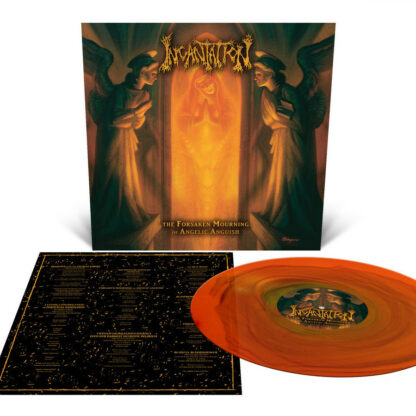 INCANTATION The Forsaken Mourning Of Angelic Anguish - Vinyl LP (orange krush black ripple)