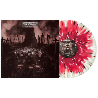 COUNTERPARTS Live In Toronto - Vinyl LP (oxblood milky clear brown white splatter)