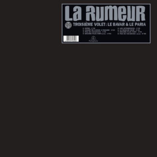 LA RUMEUR Troisième Volet : Le Bavar & Le Paria - Vinyl LP (black)