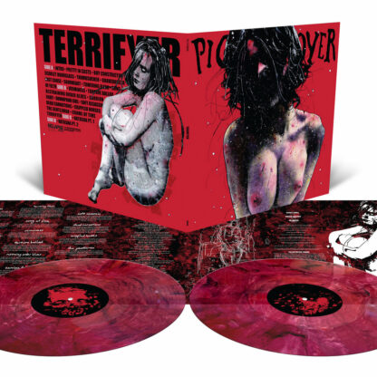 PIG DESTROYER Terrifyer - 20th Anniversary Reissue - Vinyl 2xLP (red black marble)