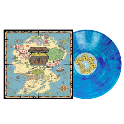 LESS THAN JAKE Uncharted - Vinyl LP (sapphire marble)