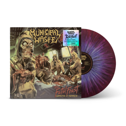 MUNICIPAL WASTE The Fatal Feast (Waste In Space) - Vinyl LP (transparent magenta purple white splatter)