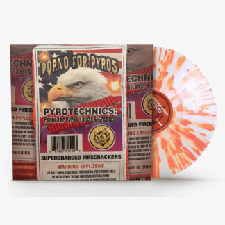 PORNO FOR PYROS Pyrotechnics: Porno For Pyros' Latest & Greatest - Vinyl LP (clear orange splatter)