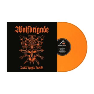 WOLFBRIGADE Life Knife Death - Vinyl LP (orange marble)