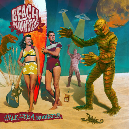 BEACH MOONSTERS Walk like a Moonster - Vinyl LP (black)