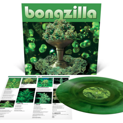 BONGZILLA Stash - Vinyl LP (swamp green mint green galaxy)