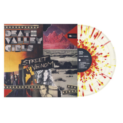 DEATH VALLEY GIRLS Street Venom - Vinyl LP (clear red yellow splatter)