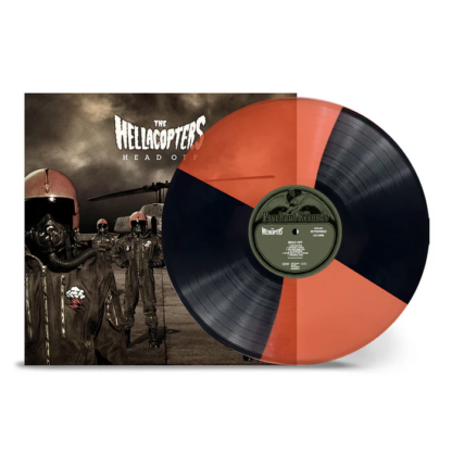 THE HELLACOPTERS Head Off - Vinyl LP (transparent orange black rotor)