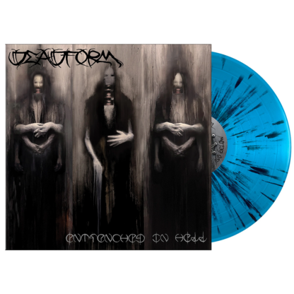 DEADFORM Entrenched In Hell - Vinyl LP (royal blue black splatter)