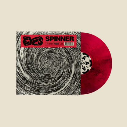 EYES Spinner - Vinyl LP (red black marble)