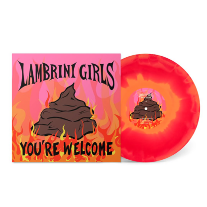 LAMBRINI GIRLS You're Welcome - Vinyl LP (red orange mix)